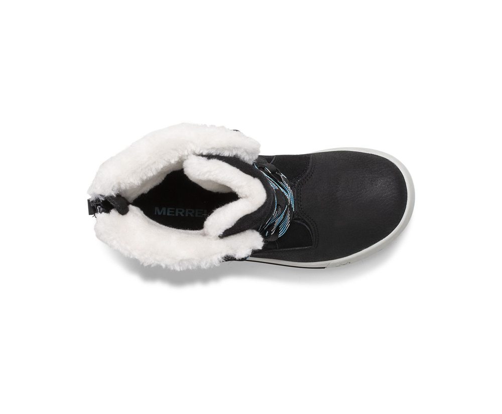 Merrell Støvler Børn - Heidi Waterproof - Sort - DLB926345